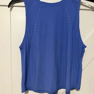 Lululemon Athletica Blue Tank Top